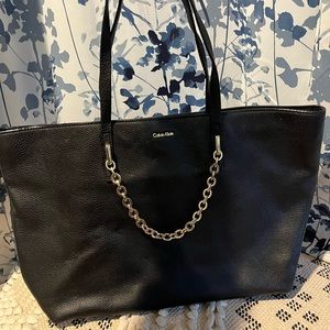 Calvin Klein black purse gently used